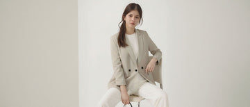VINTAGE CHIC BLAZER COAT: VINTAGE CHARM, MODERN CONFIDENCE
