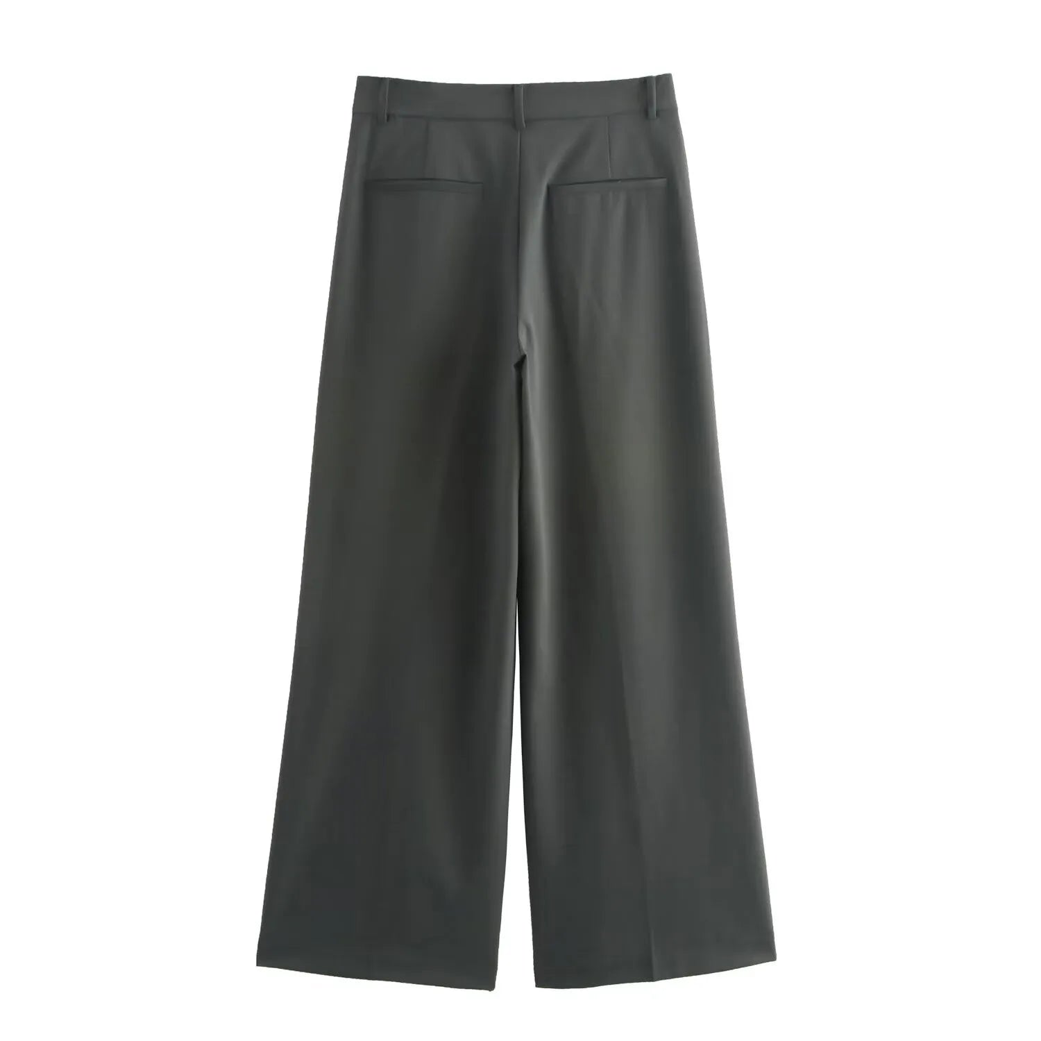 Winter Pleated Pants & Vest Set