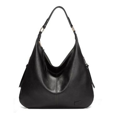 Luxe winter travel handbag in burgundy faux leather