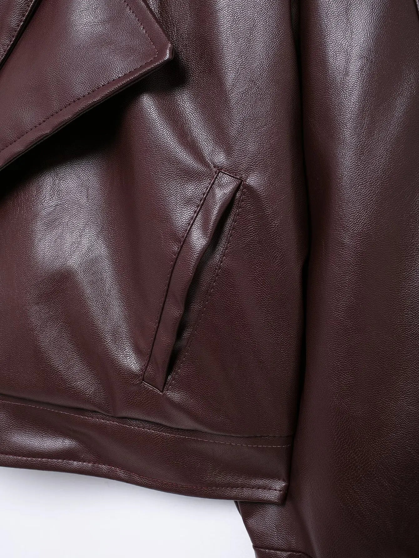 Front view of Vintage Chic Blazer Coat