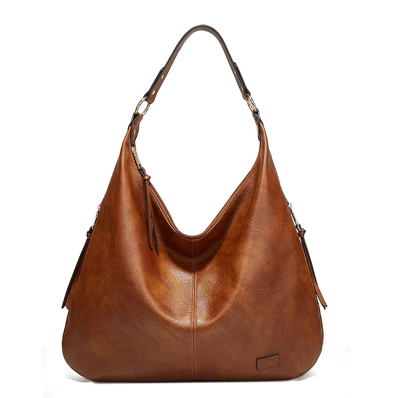 Luxe winter travel handbag in burgundy faux leather