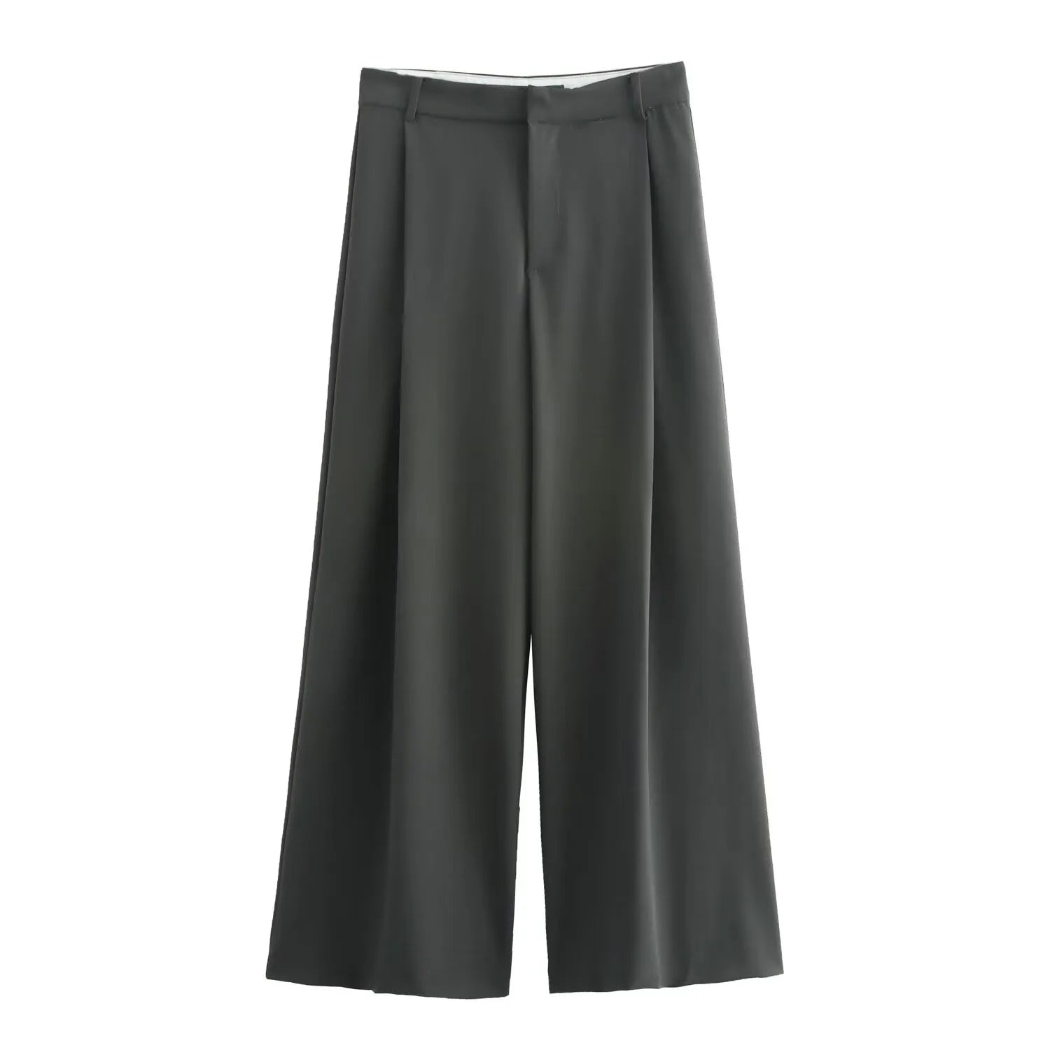 Winter Pleated Pants & Vest Set