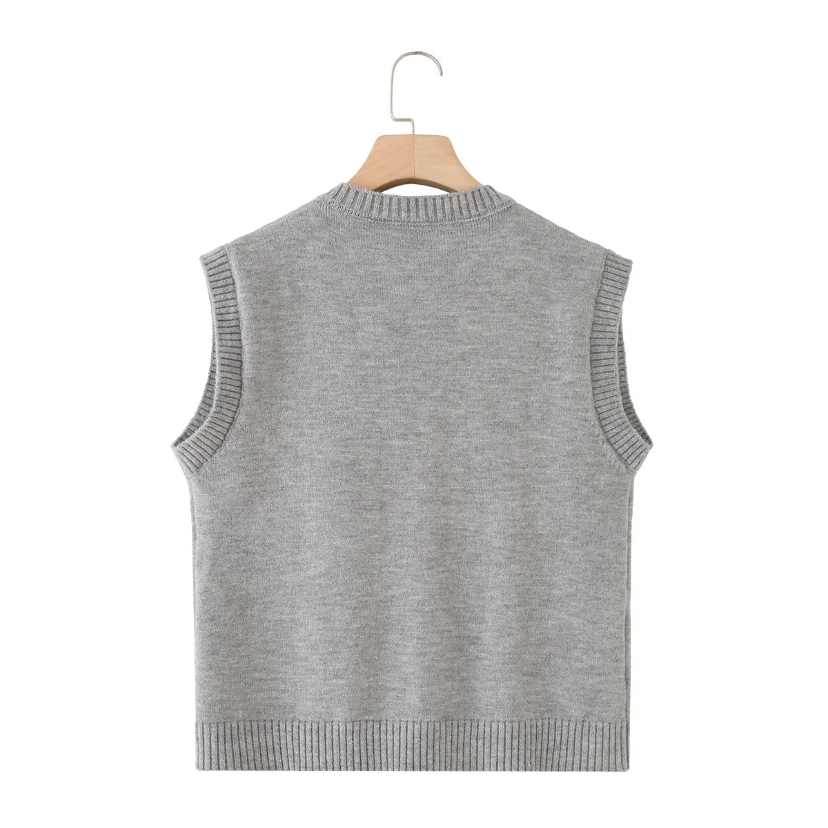 Retro Chic Knit Vest