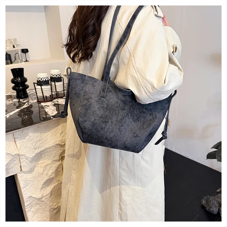 Autumn Soft Suede Tote