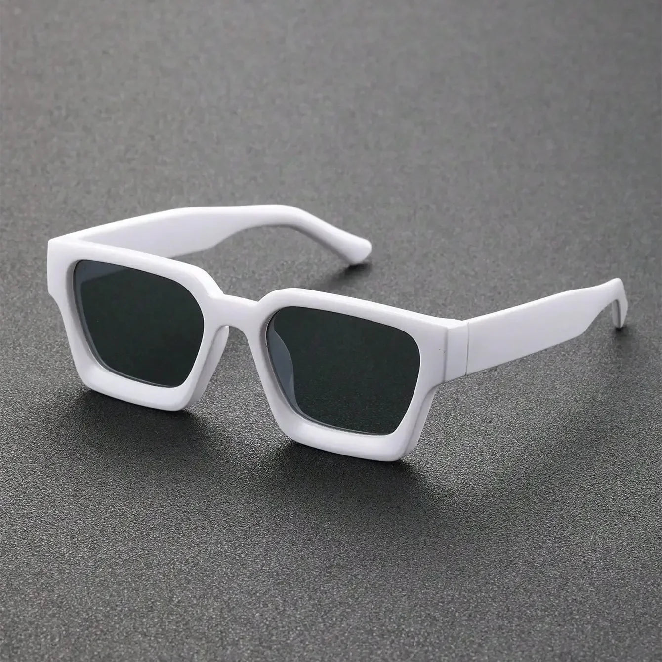 Close-up of Urban Square Street Shades with gray lenses