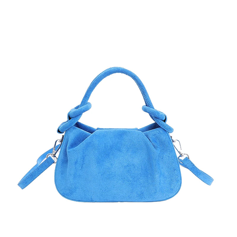 Faux Suede Commuter Tote