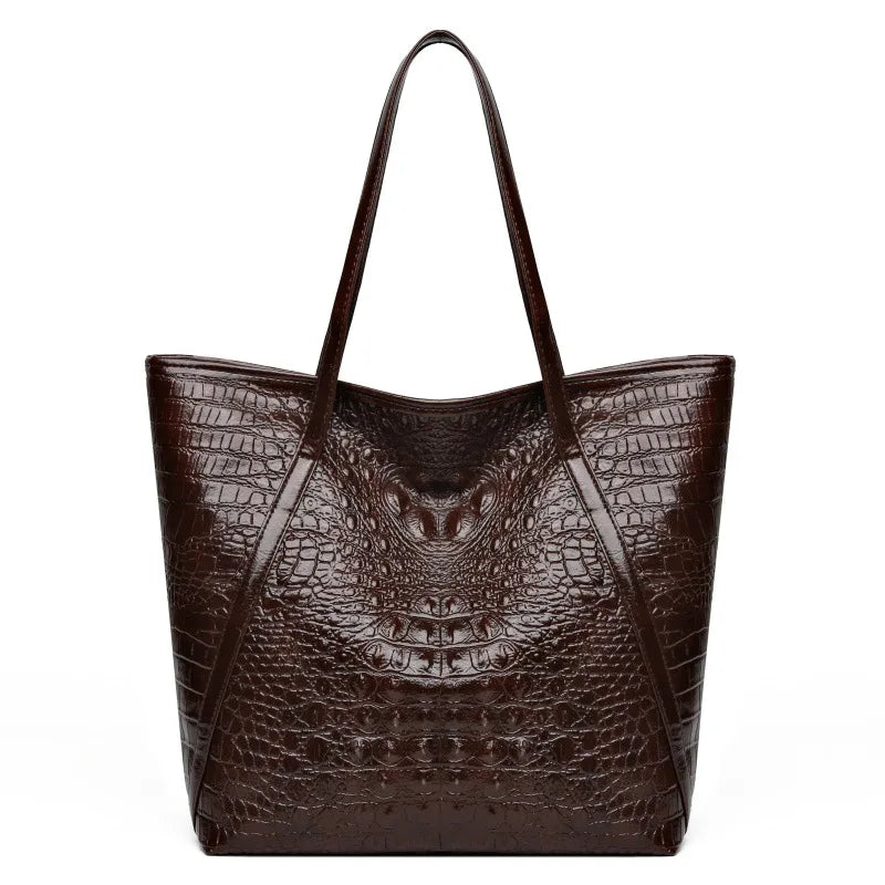 Vintage Croc Elegance Tote