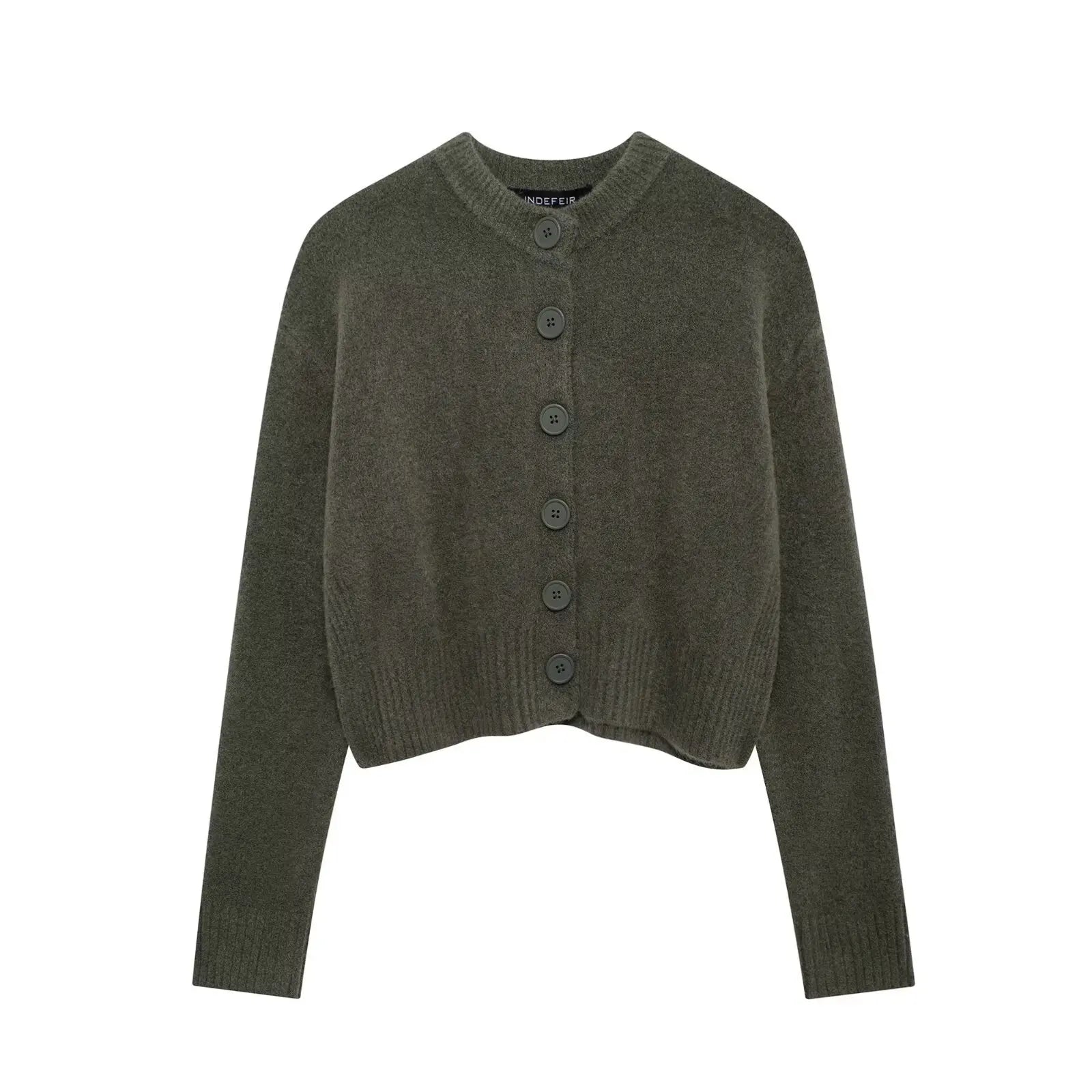 Cozy Elegance Knit Cardigan, Glow Bloom Aura, Cardigan,Clothes