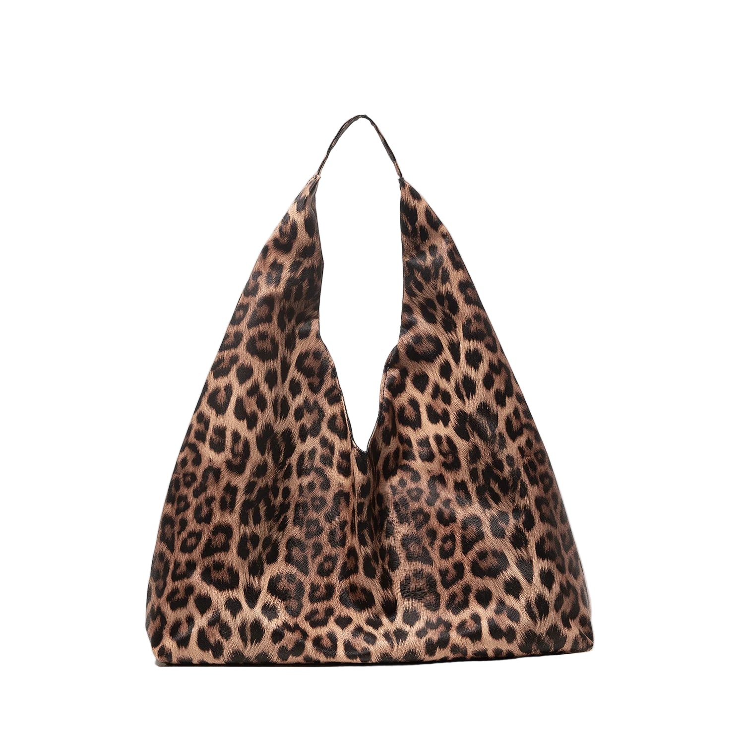 Minimalist retro shoulder tote styled with fall outfit