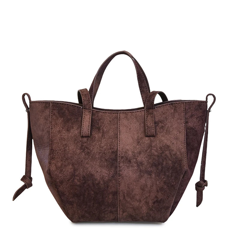 Autumn Soft Suede Tote