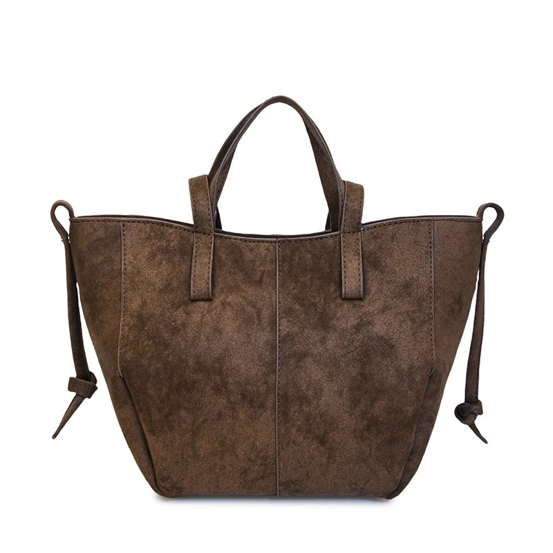 Autumn Soft Suede Tote
