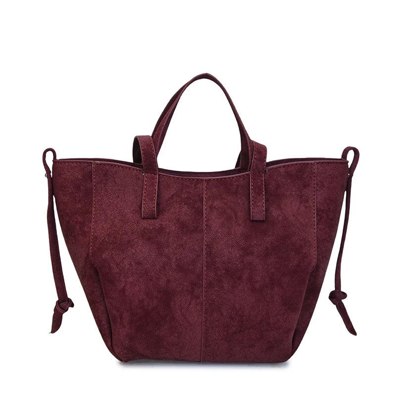 Autumn Soft Suede Tote