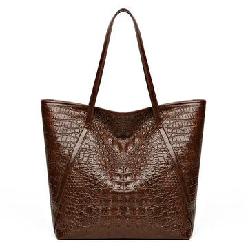Vintage Croc Elegance Tote