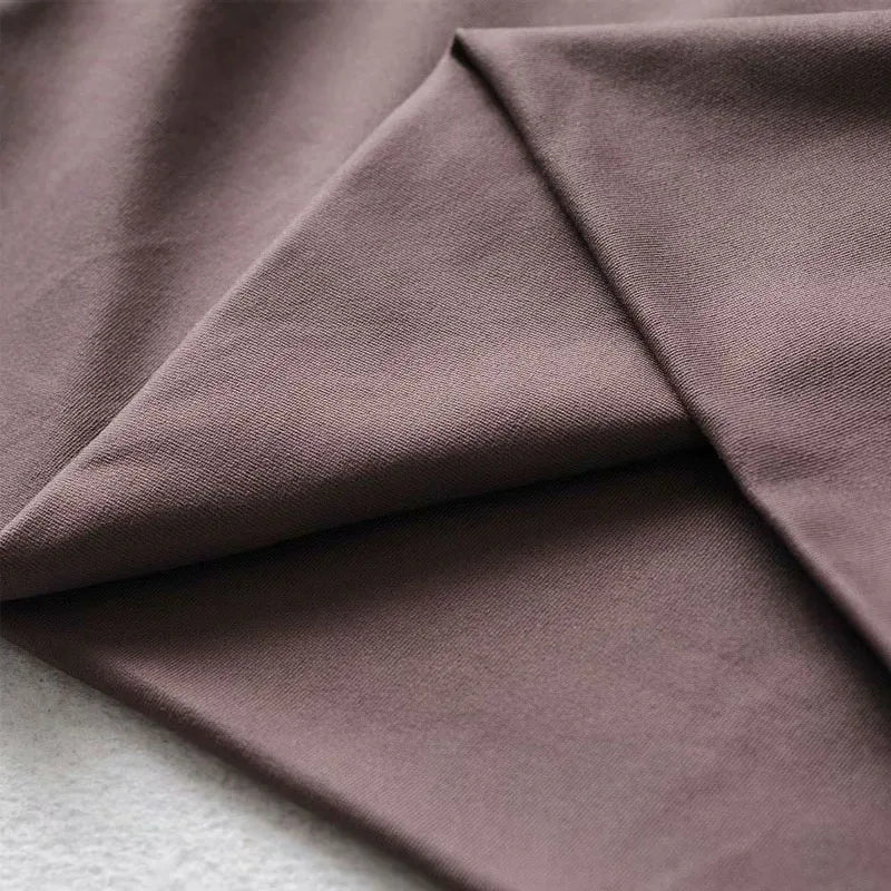 Close-up of crop top fabric texture and stitching on Summer Chic Crop Top – Lightweight & Stylish Wear