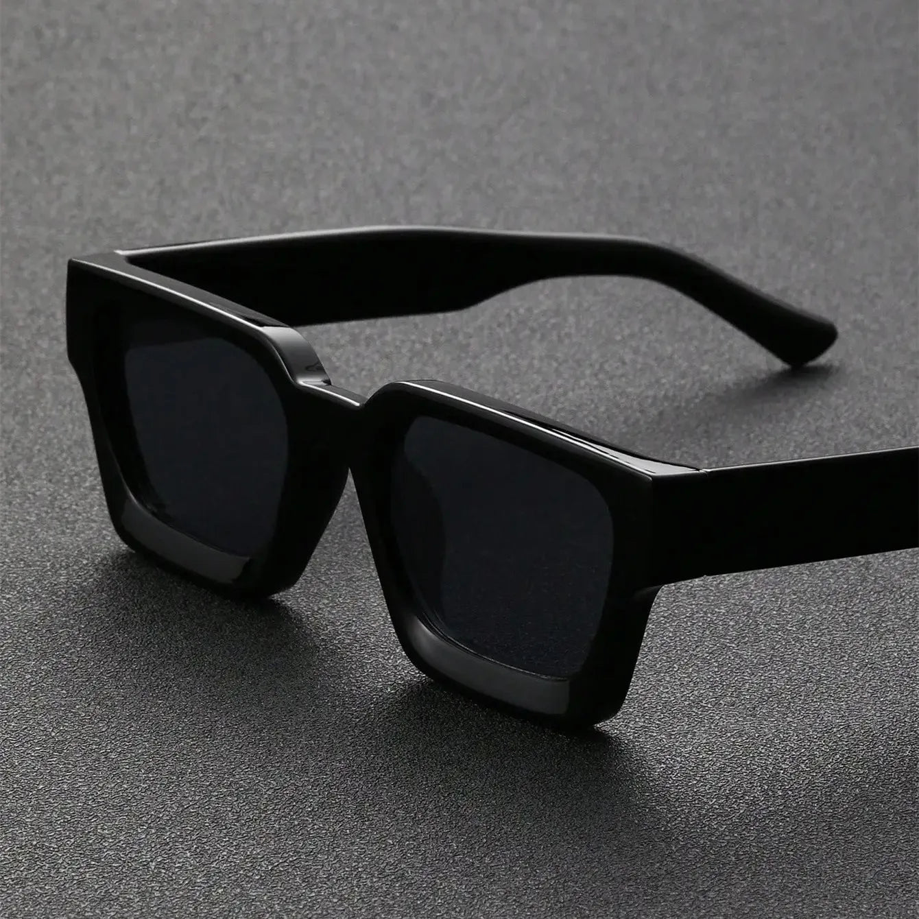 Flat-top Urban Square Street Shades on urban background