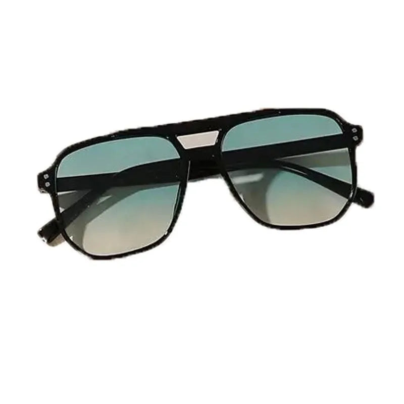 Vintage Square Glow Shades with silver temples