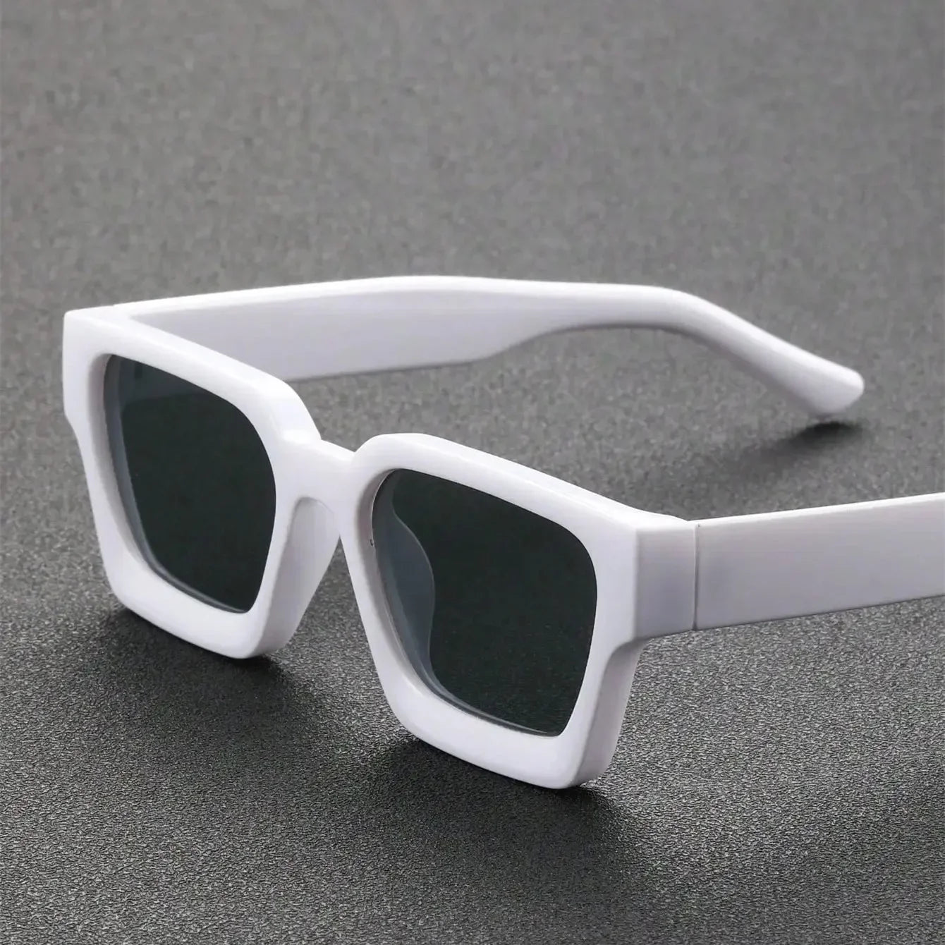 Flat-top Urban Square Street Shades on urban background