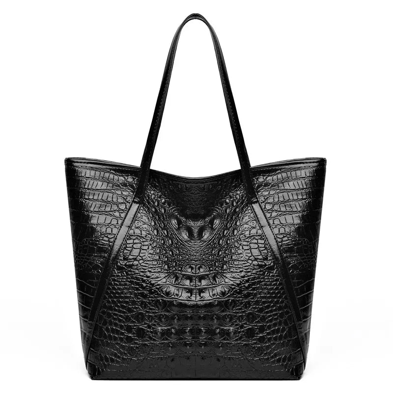 Vintage Croc Elegance Tote