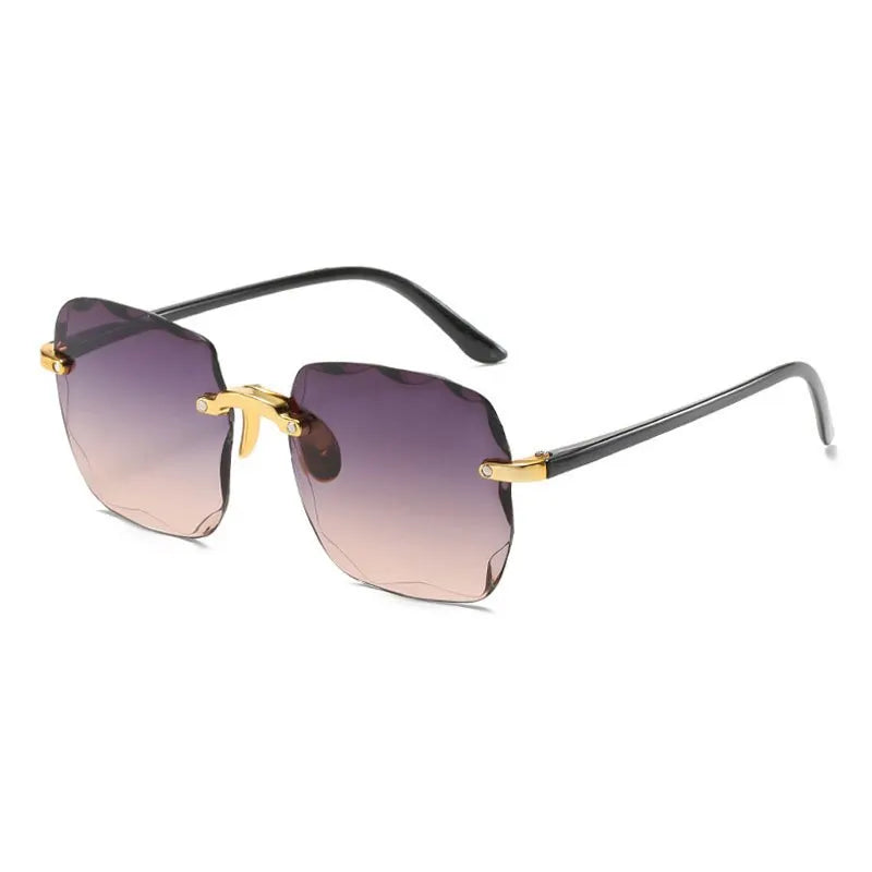 Classic Gradient Glow Shades with black frame