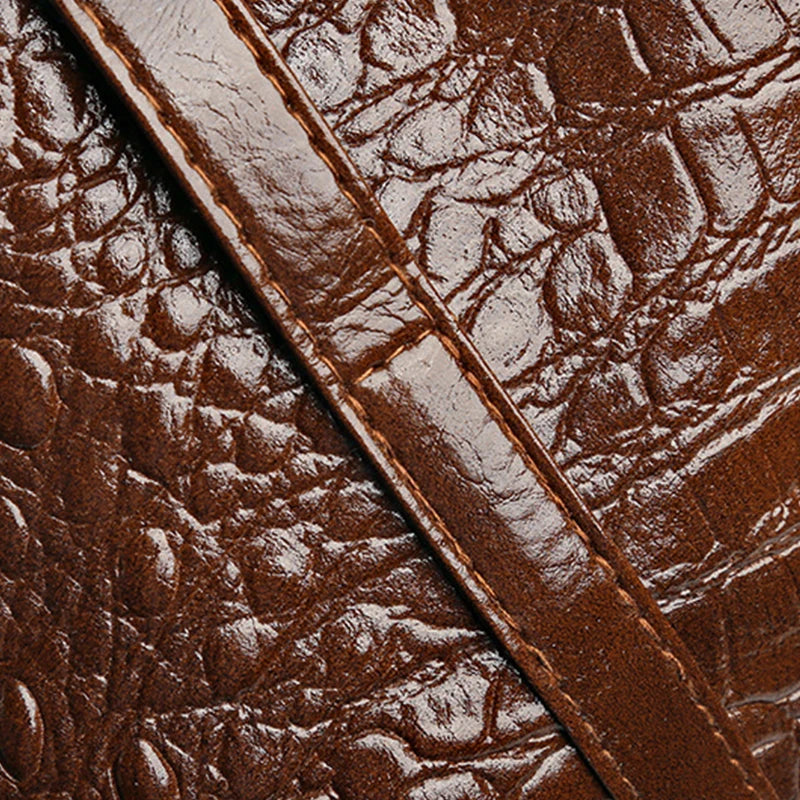 Vintage Croc Elegance Tote