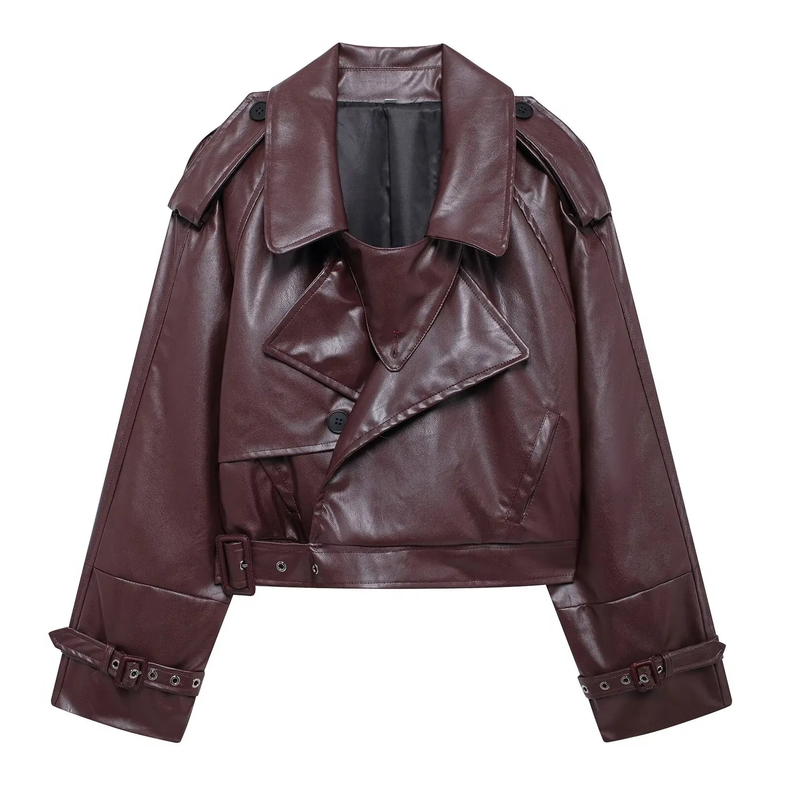 Back view of women's vintage blazer