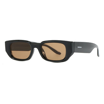 Close-up of Vintage Rectangle Classic Shades on white background